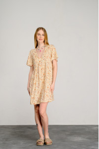 Платье 6464 Бежевый