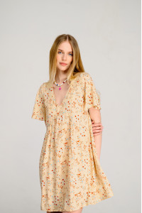 Платье 6464 Бежевый