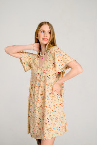 Платье 6464 Бежевый