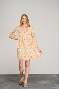 Платье 6464 Бежевый