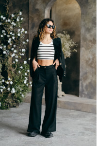 Брюки 6034 Черный Черный