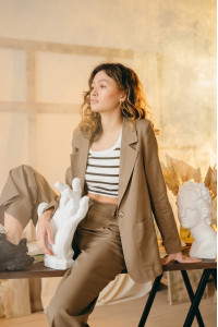 Пиджак 6035 Мокко Мокко