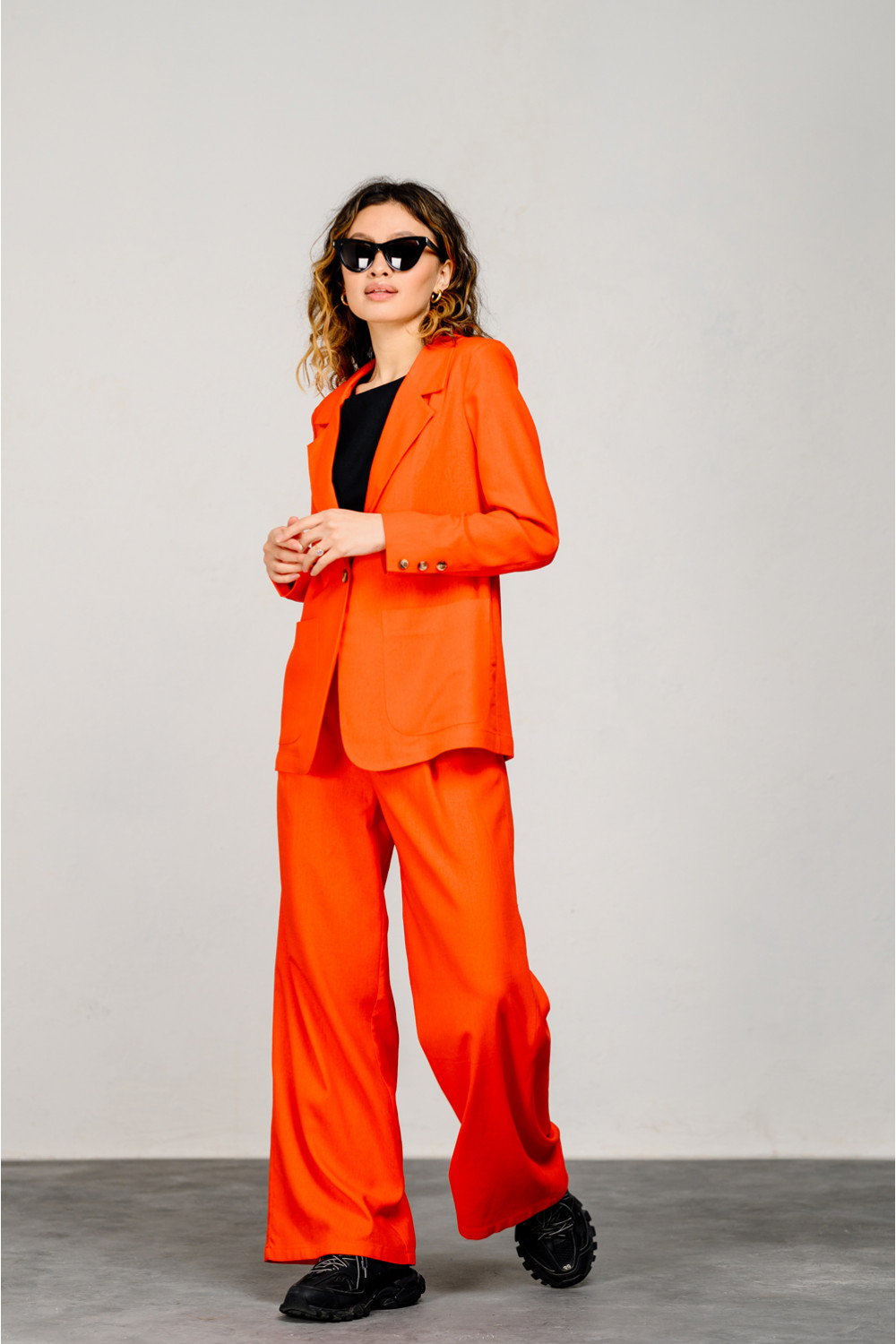 Пиджак 6035 Оранжевый