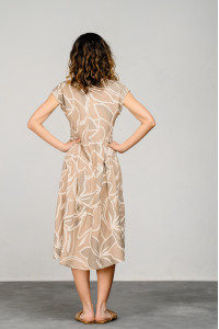 Платье 6053 Бежевый