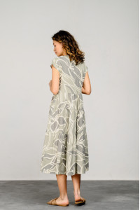 Платье 6053 Оливковый