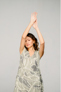 Платье 6053 Оливковый