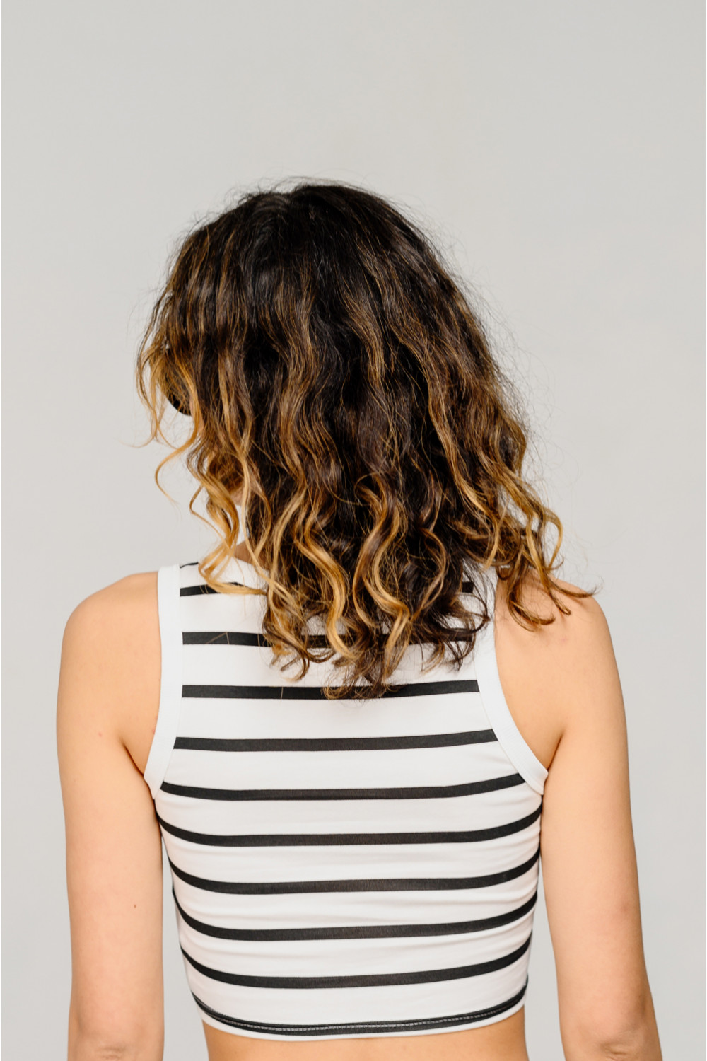 Кроп топ 6456 Черный