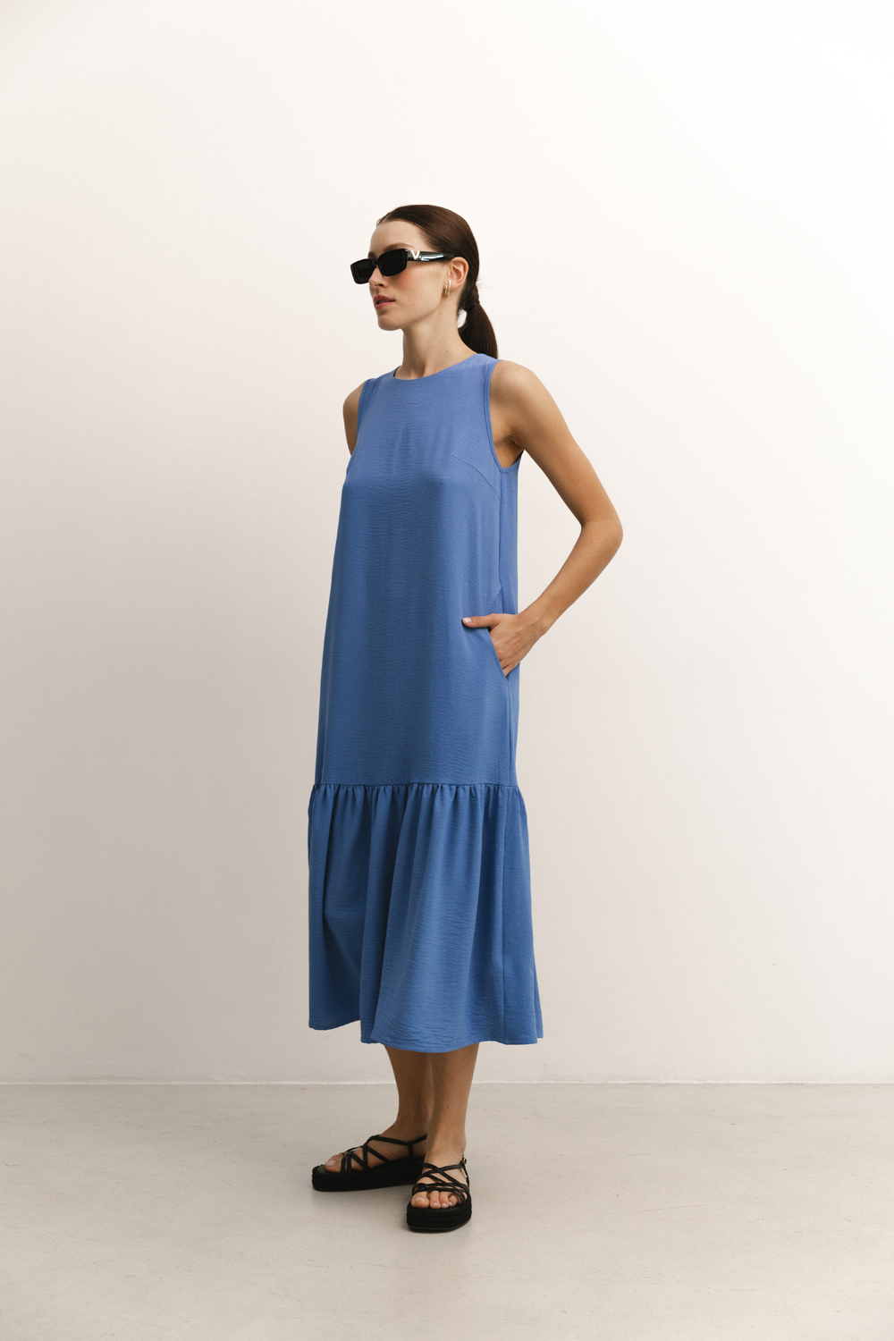 Платье 6428 Васильковый