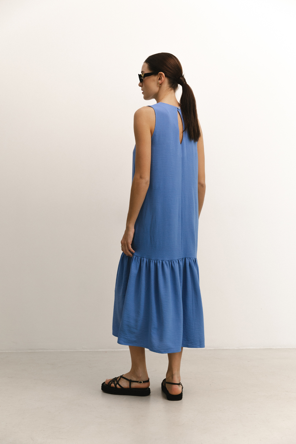 Платье 6428 Васильковый