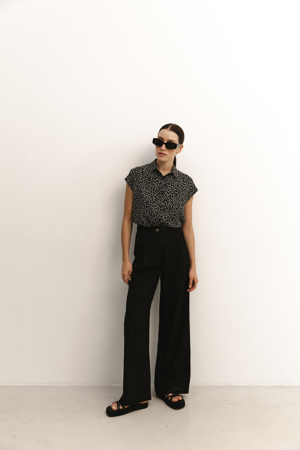 Рубашка 6481 Черный