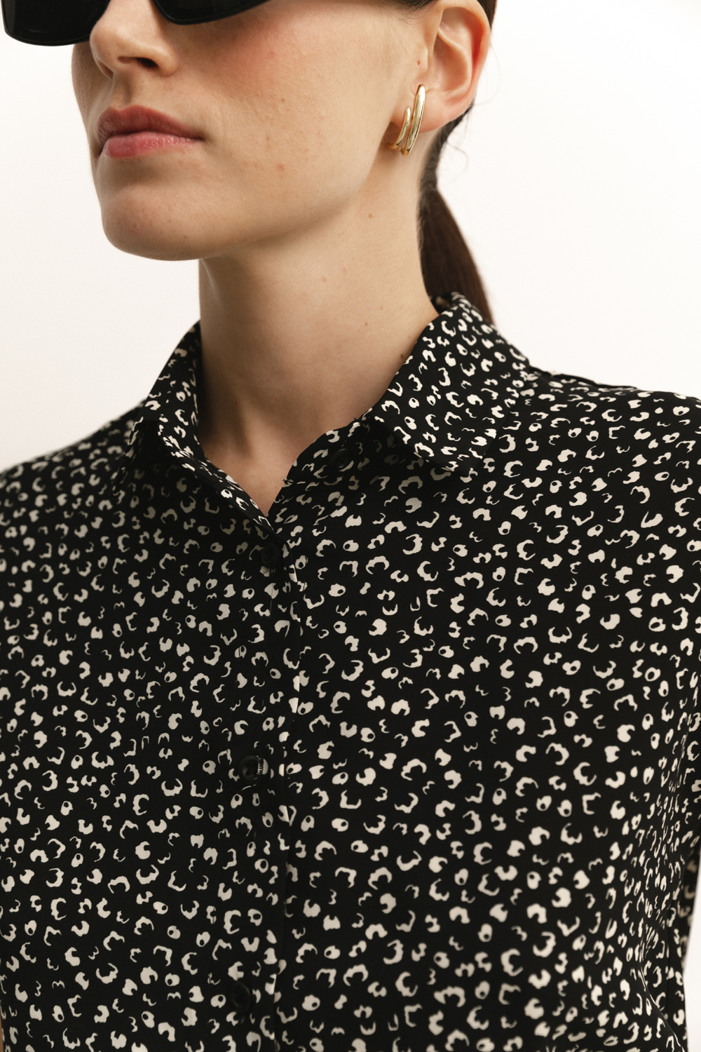 Рубашка 6481 Черный