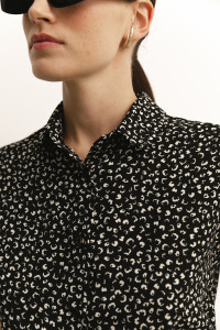 Рубашка 6481 Черный