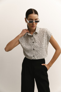 Рубашка 6481 Молочный