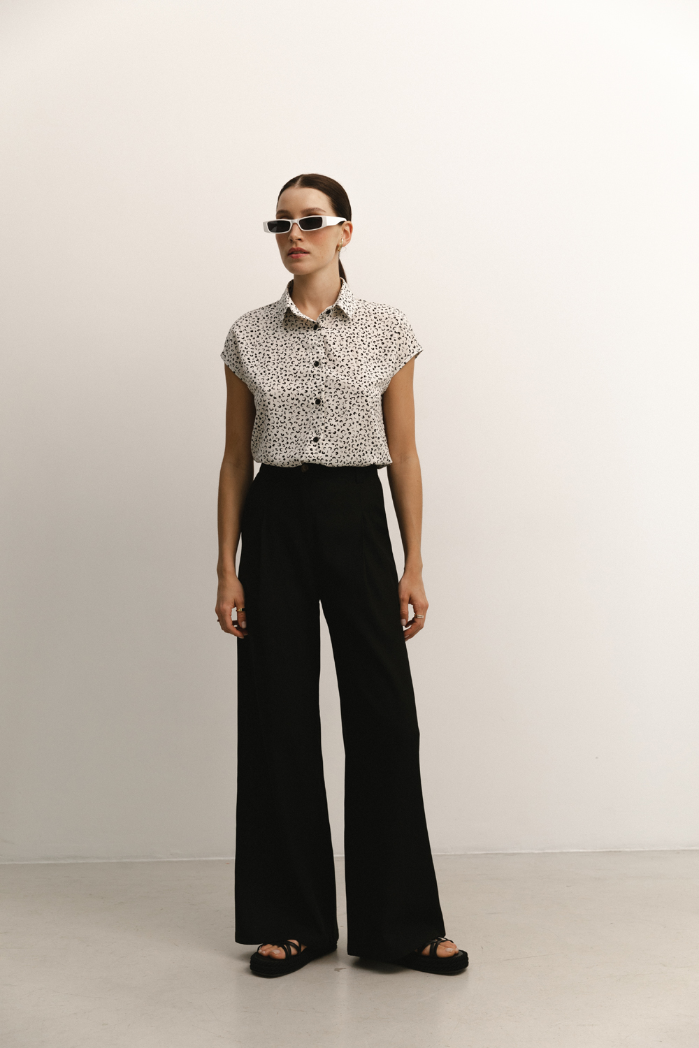 Рубашка 6481 Молочный