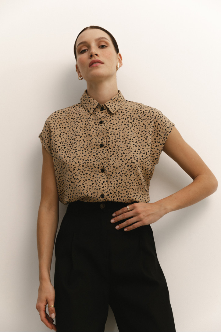 Рубашка 6481 Мокко