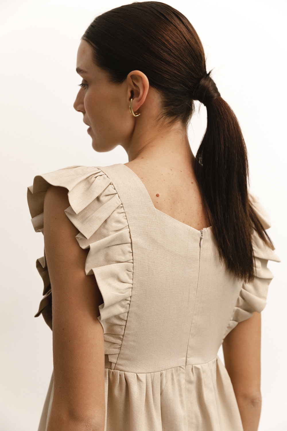 Платье 6490 Бежевый