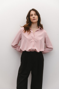 Блуза 6403 Пудра
