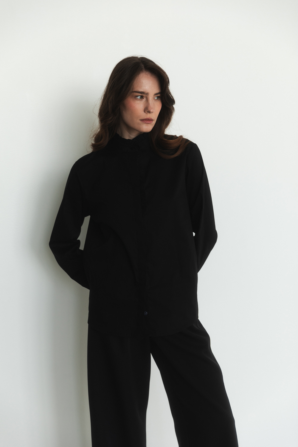 Рубашка 6501 Черный