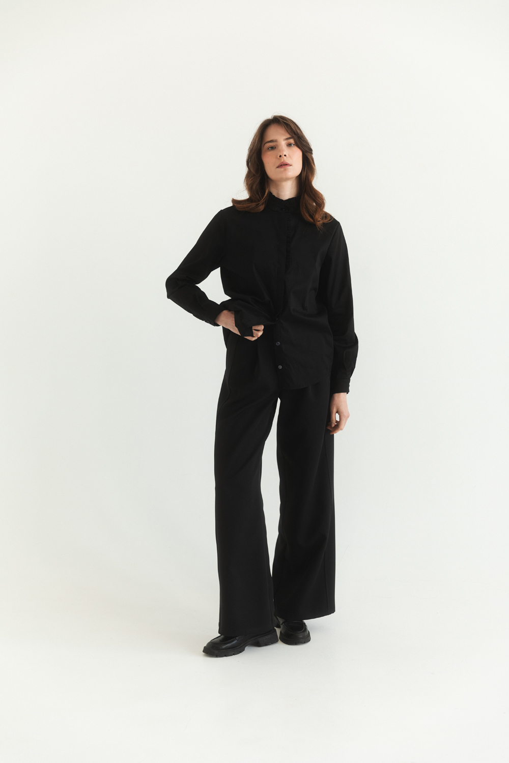 Рубашка 6501 Черный