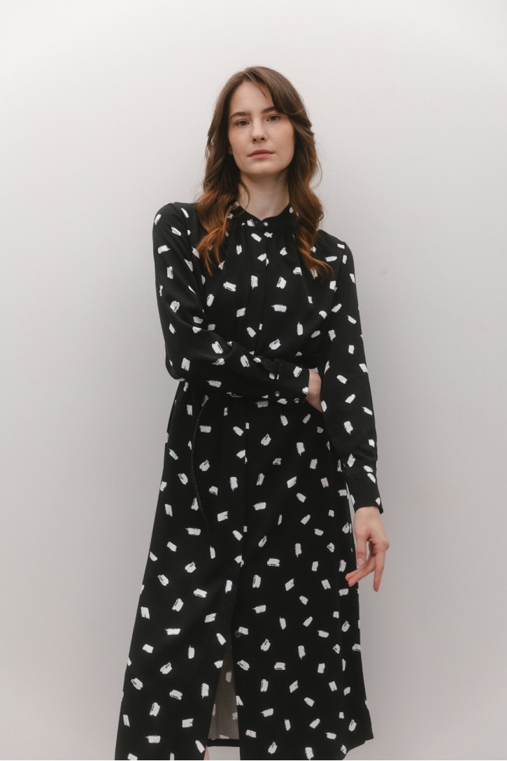 Платье 6504 Черный