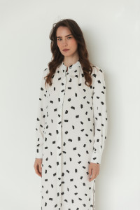 Платье 6504 Молочный