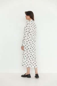 Платье 6504 Молочный