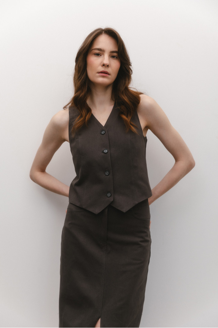 Жилет 6515 Графит