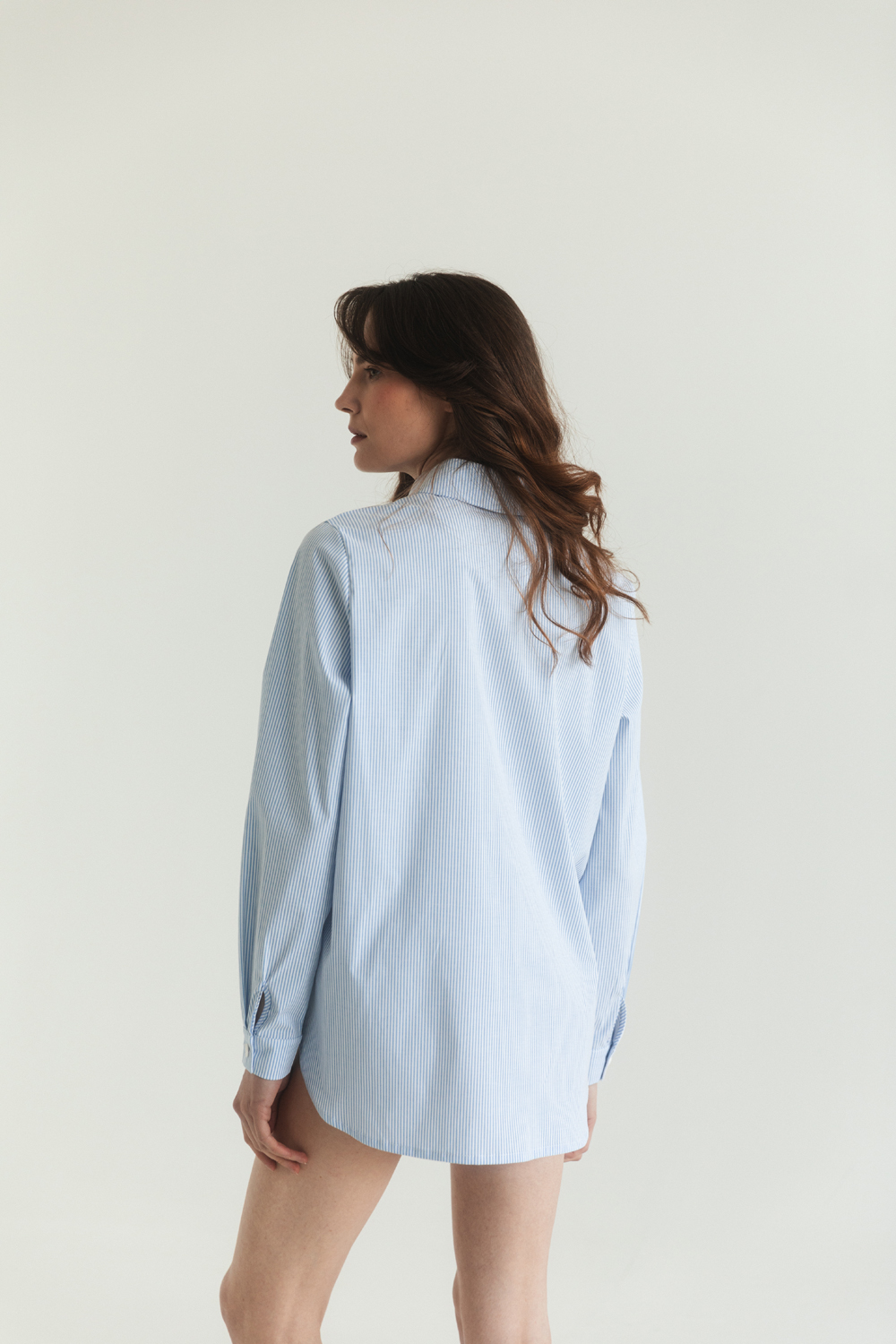 Рубашка 6518 Голубой