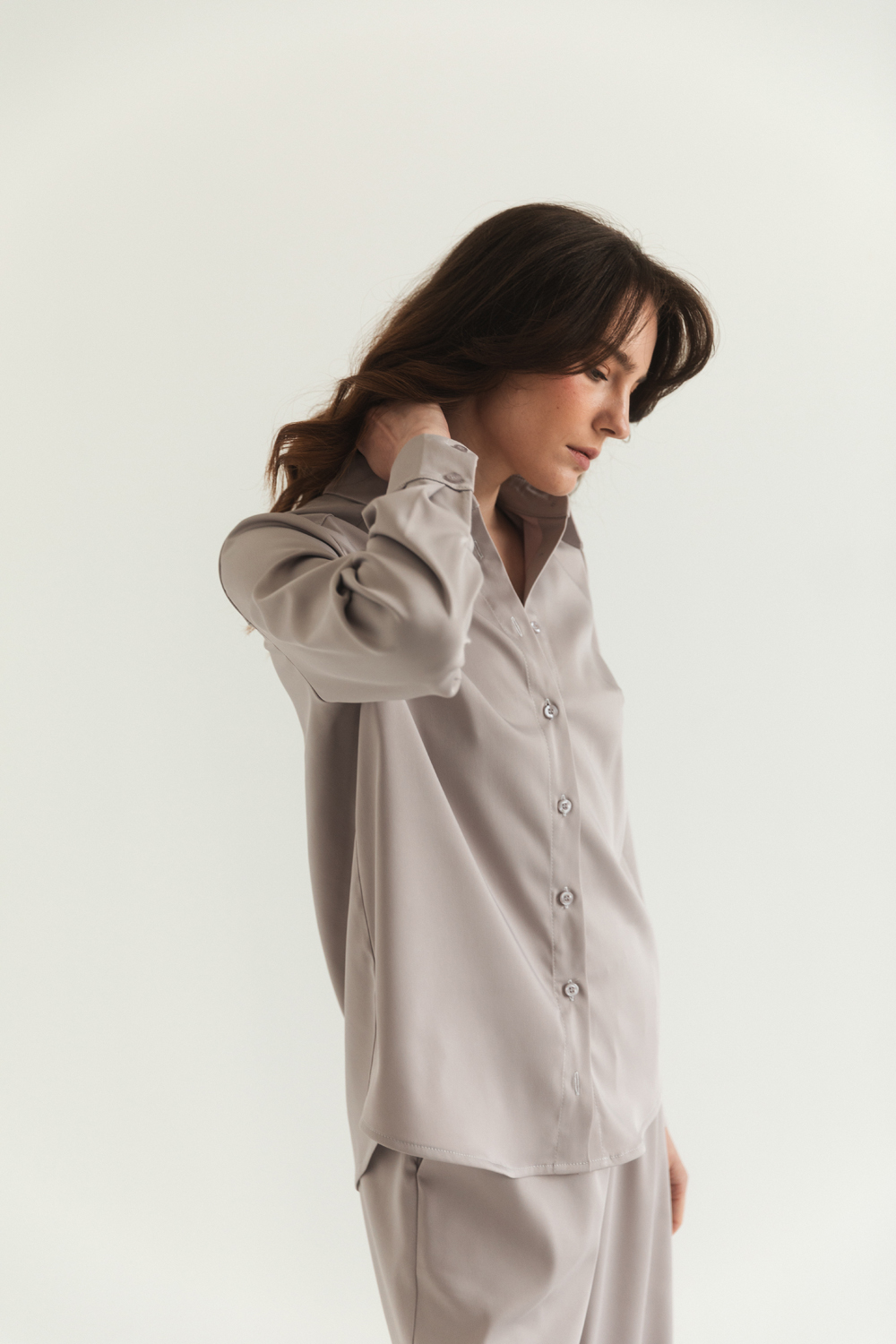 Костюм 6525 Серый