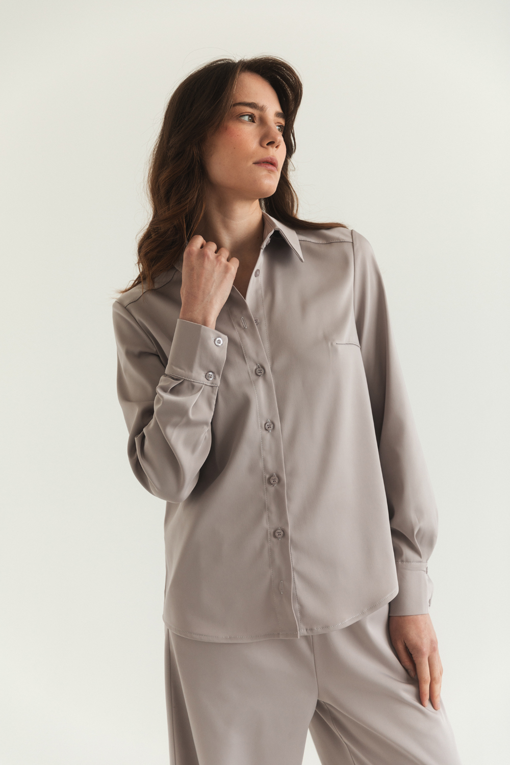 Костюм 6525 Серый