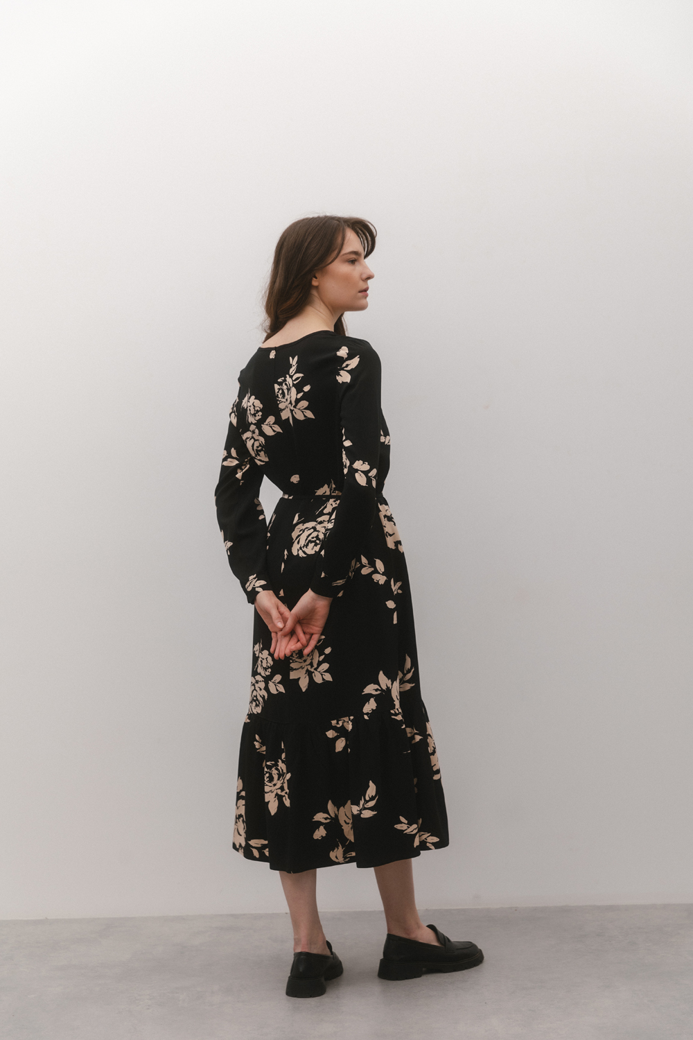 Платье 6526 Черный-золото