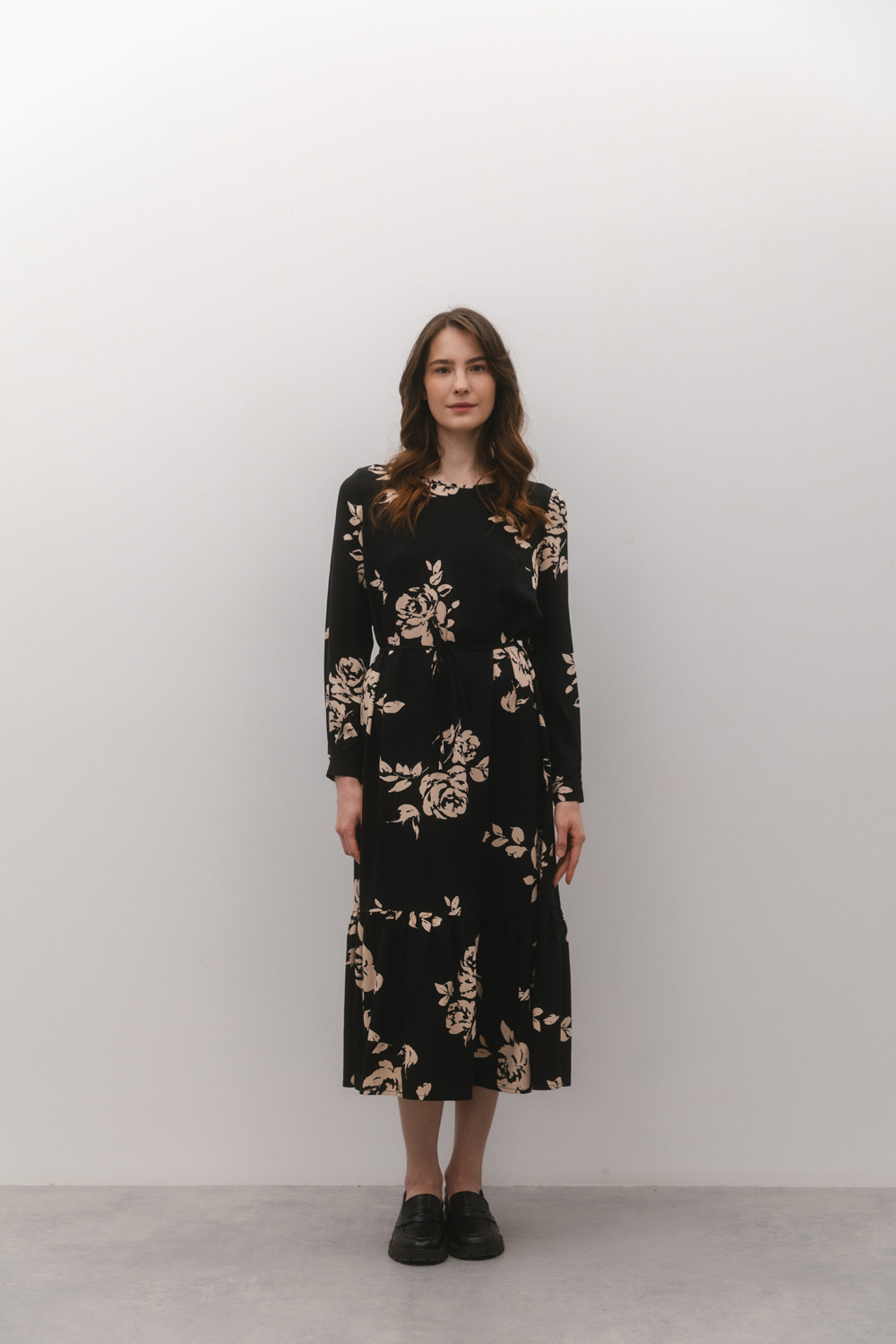 Платье 6526 Черный-золото