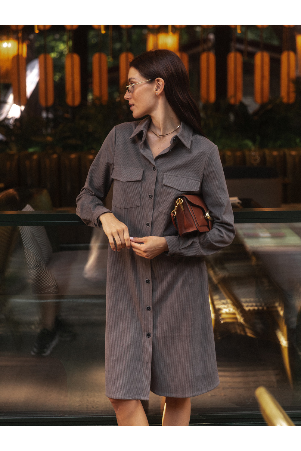 Платье 6535 Графит