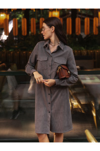 Платье 6535 Графит