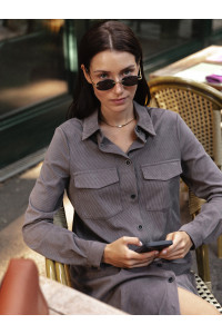 Платье 6535 Графит