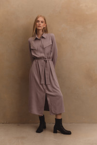 Платье 6507 Серый