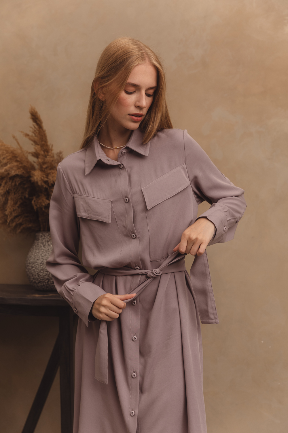 Платье 6507 Серый