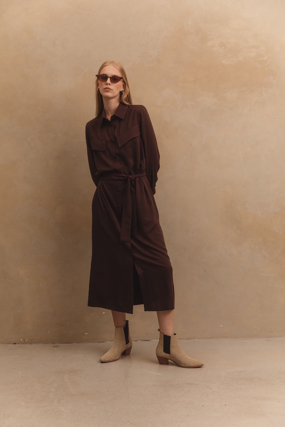 Платье 6507 Шоколад