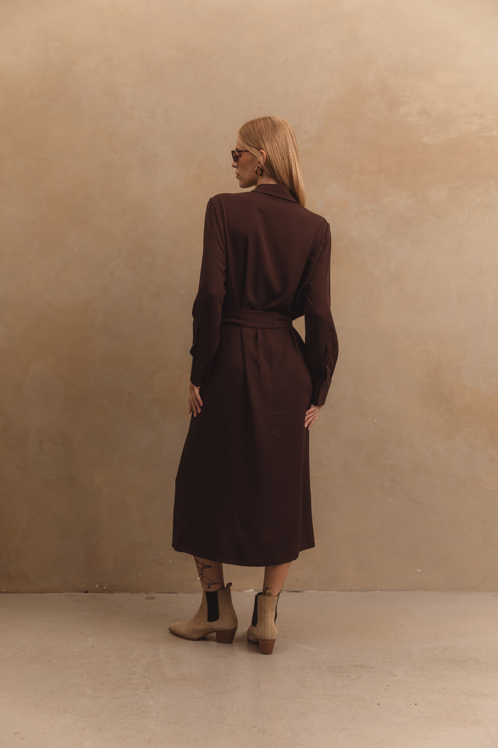 Платье 6507 Шоколад