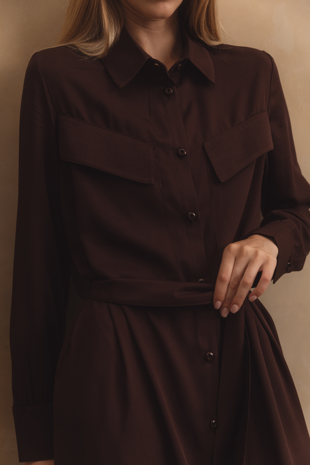 Платье 6507 Шоколад