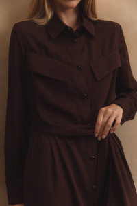 Платье 6507 Шоколад