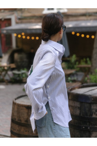 Рубашка 6518 Синий