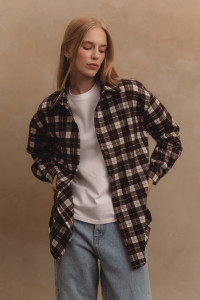 Рубашка 6520 Коричневый