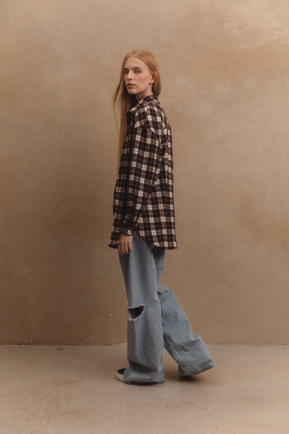 Рубашка 6520 Коричневый