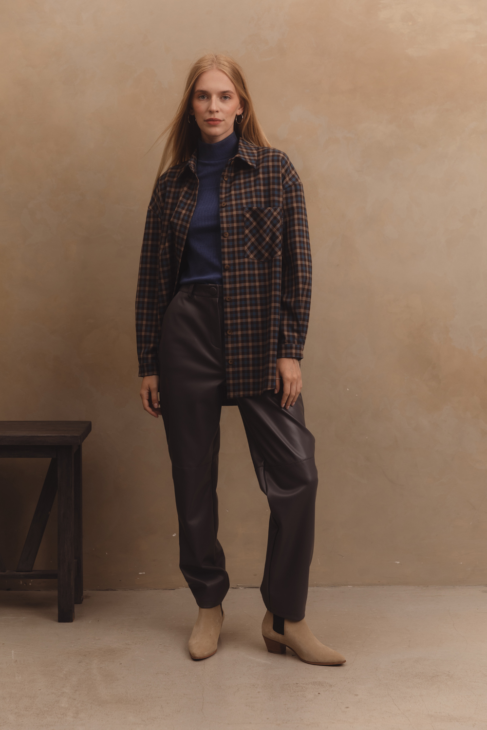 Рубашка 6521 Морская волна