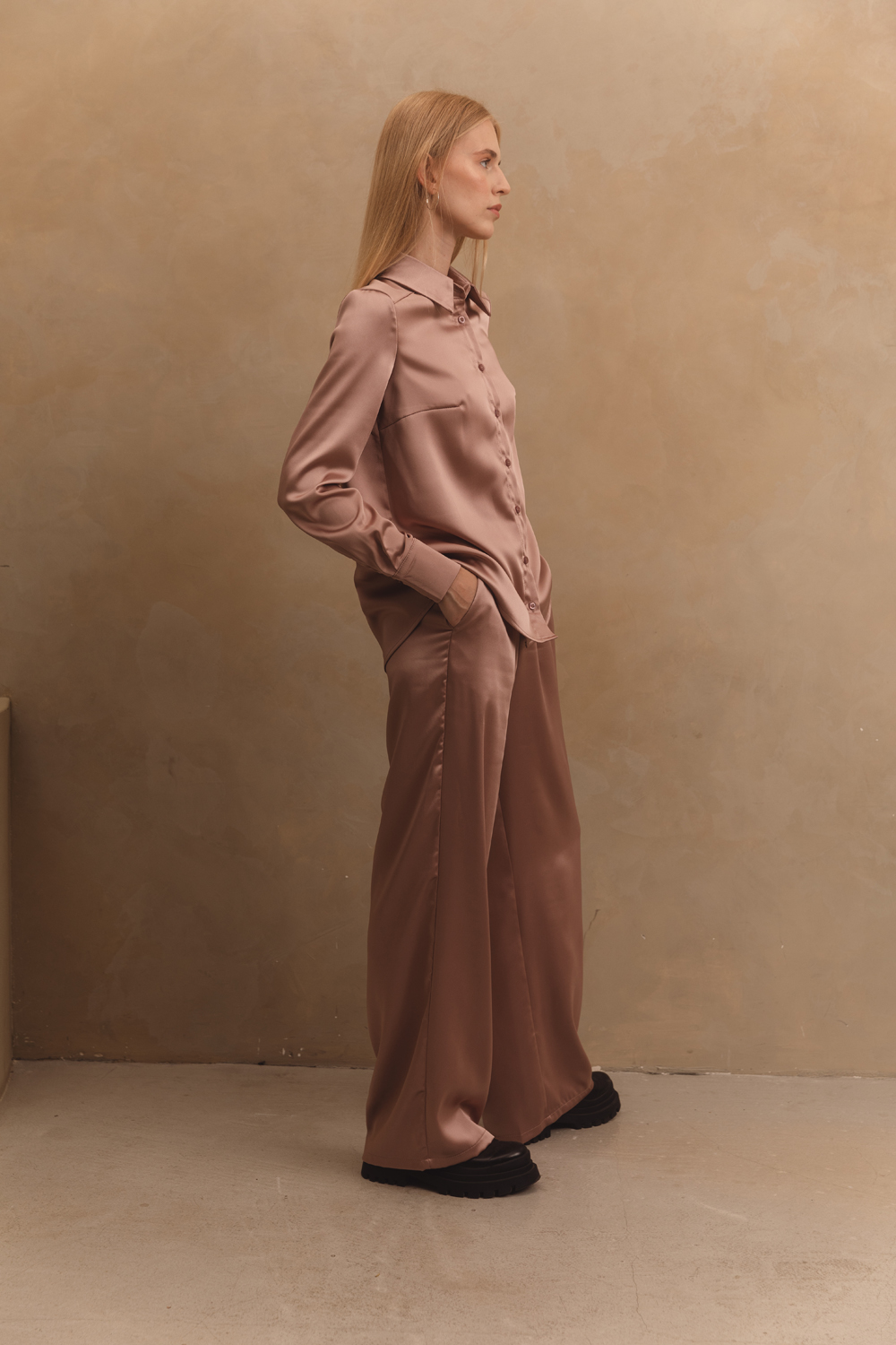 Костюм 6525 Пудра