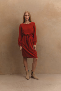 Платье 6529 Кирпичный