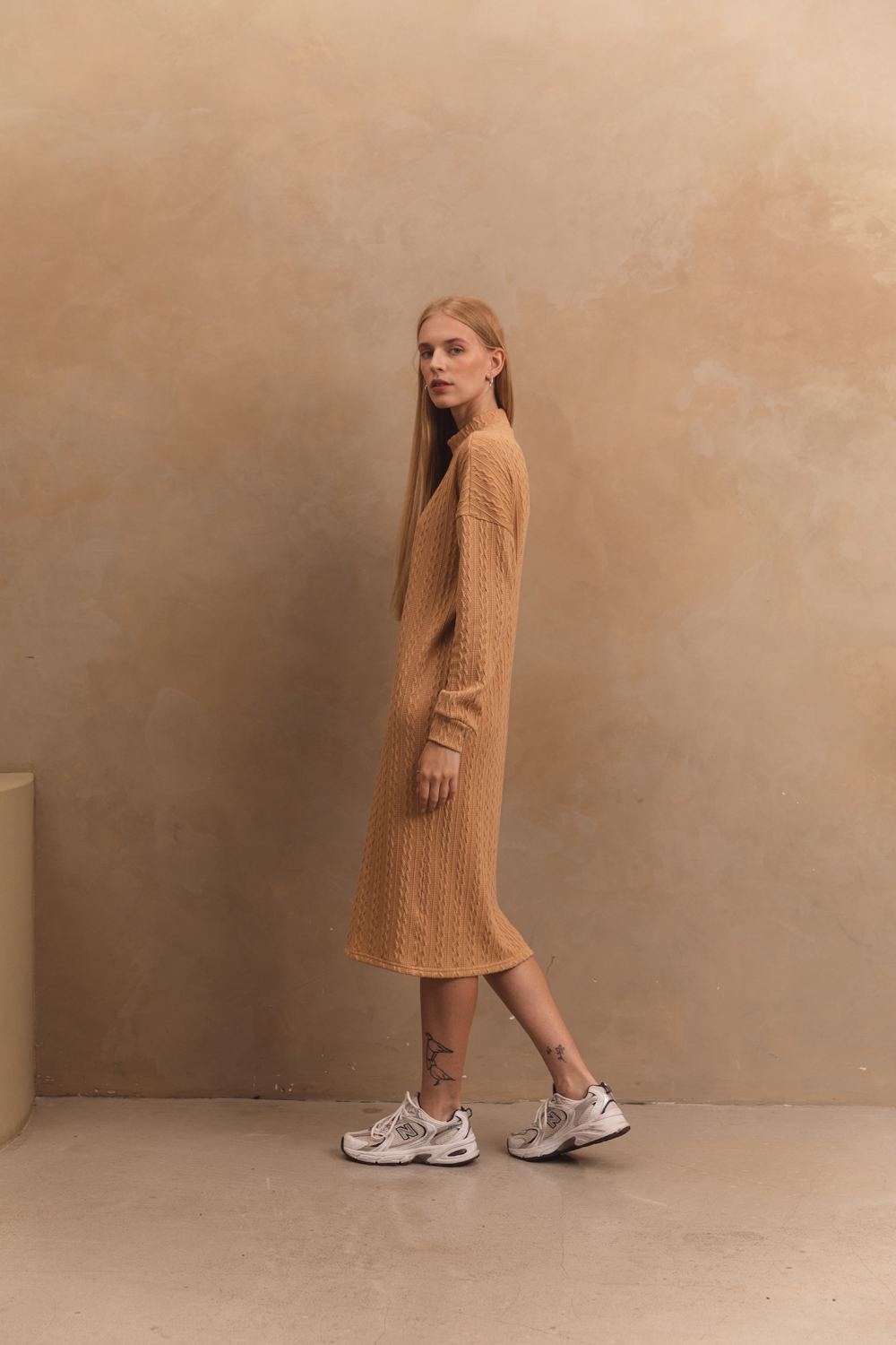 Платье 6533 Песочный