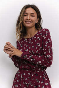 Платье 6526 Марсала