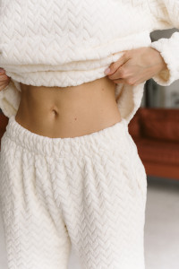 Пижама 6548 Молочный